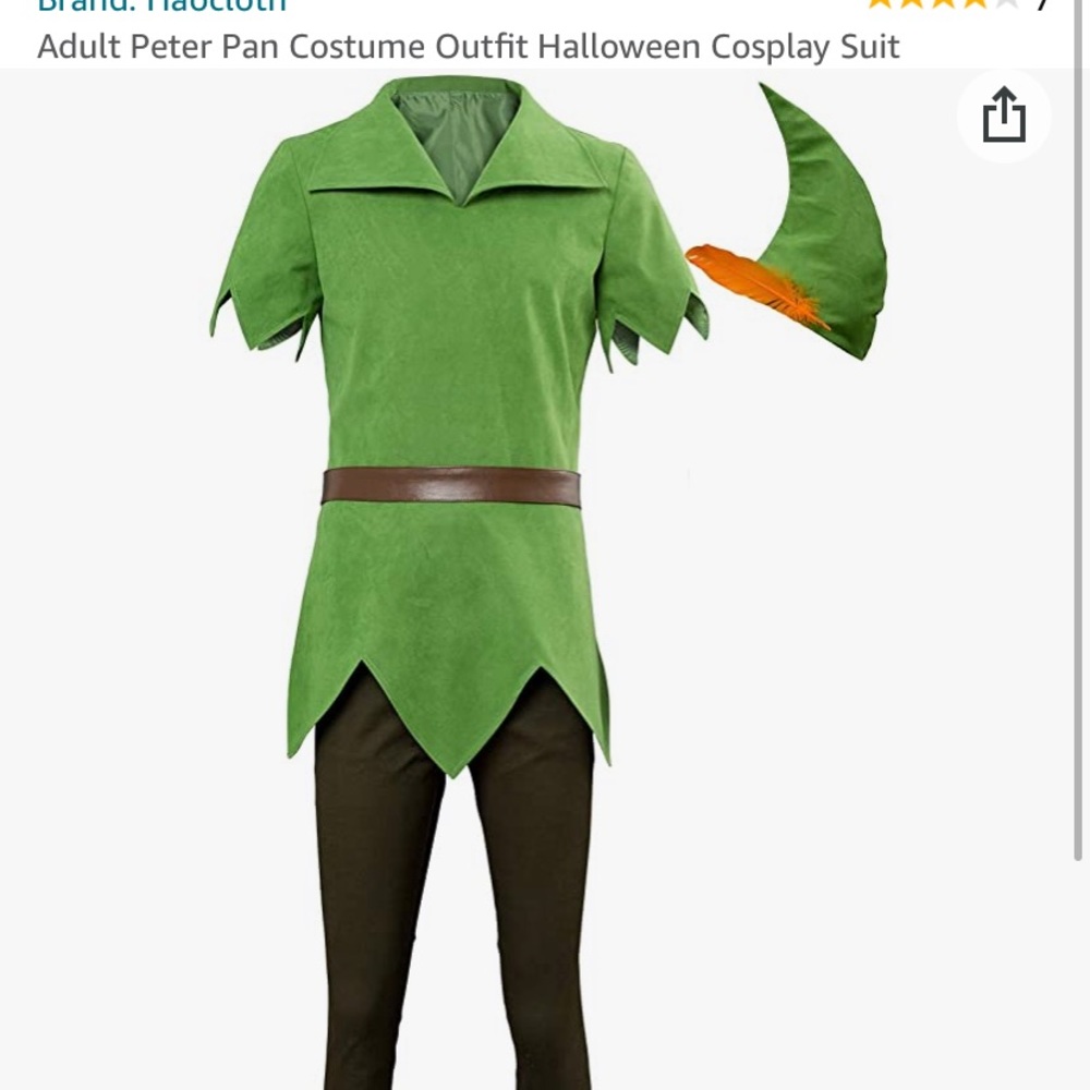 Peter Pan adult cosplay